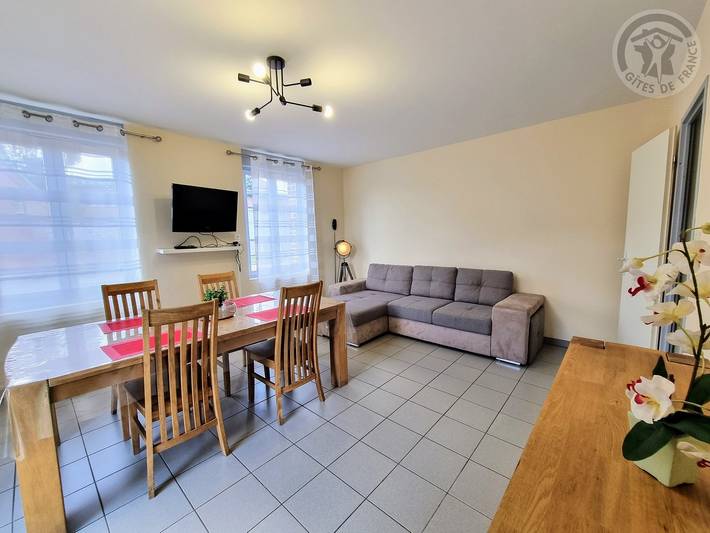 Gîte pour 4 personnes, avec jardin, animaux acceptés