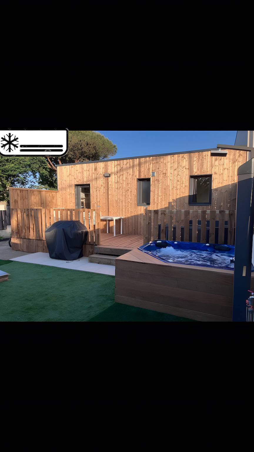 Ferienhaus 'Le Refuge Sablais' mit privater Terrasse, Wlan und Klimaanlage in Olonne-sur-Mer, Les Sables-d'Olonne