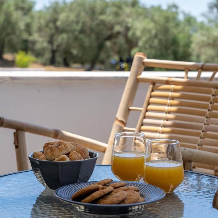 Maison d’hôte pour 2 personnes, avec Balcon et Terrasse ainsi que Jardin et Vue dans Skiathos - 4