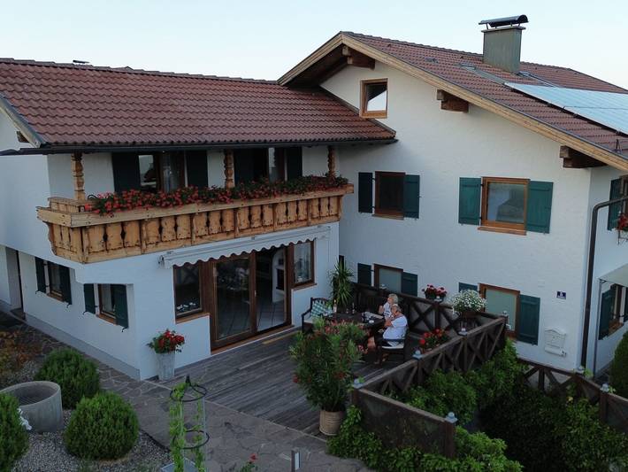 Abendsonne in Lechbruck, Lechbruck am See