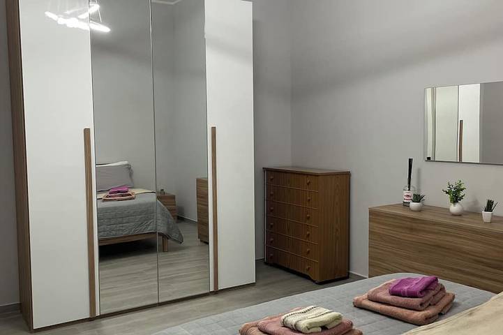 Appartamento intero, Casa Melly: Wi-Fi veloce, 5 minuti dal mare in Bagni Peppino, Barletta