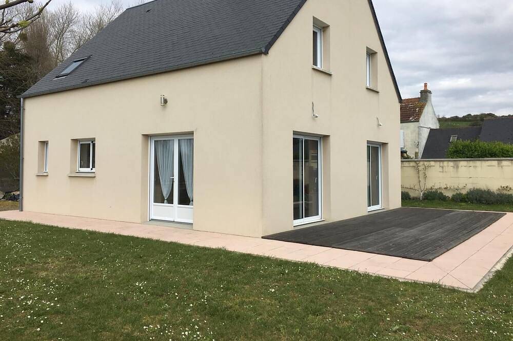 Ruhiges Ferienhaus für 8 Personen in Surtainville, Côte de la Déroute