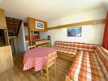 Gîte pour 7 personnes, avec balcon dans Les Menuires