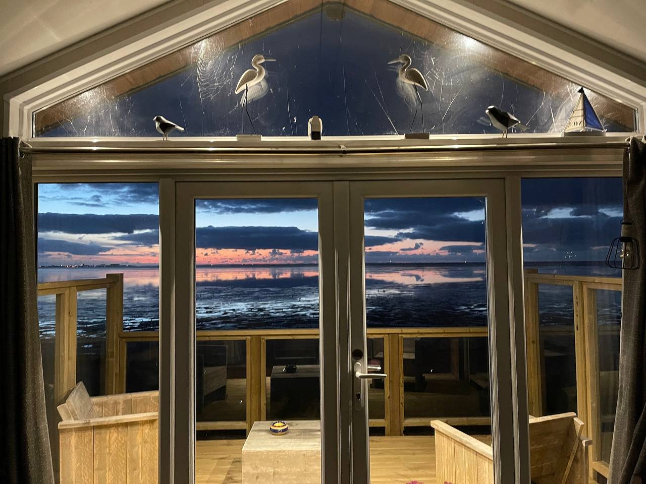 Traumlage Nr. 59 5 Meter direkt am Wattenmeer erste Reihe Luxus Chalet unendliche Weite, eingebettet in der Natur in Wieringen, Ijsselmeer