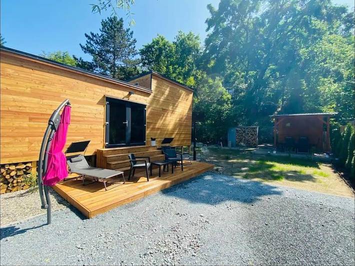 Ferienhaus für 4 Personen, mit Garten und Ausblick sowie Sauna, mit Haustier - 1