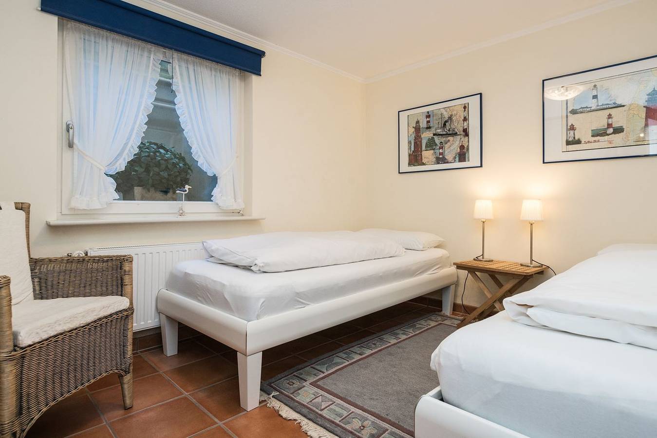 Ganze Wohnung, Lichtdurchflutete Ferienwohnung im Eg/Ug in Westerland mit Terrasse und Garten in Westerland, Sylt (Gemeinde)