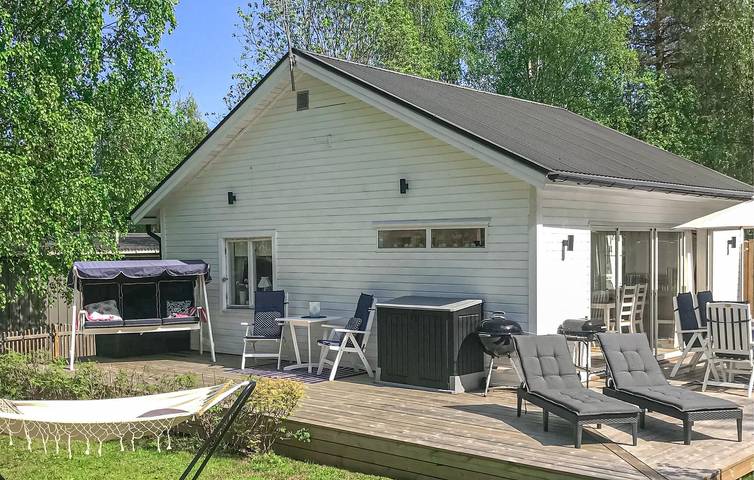 Ferienhaus für 5 Personen, mit Sauna und Terrasse sowie Garten, kinderfreundlich in Lappland (Schweden) - 2