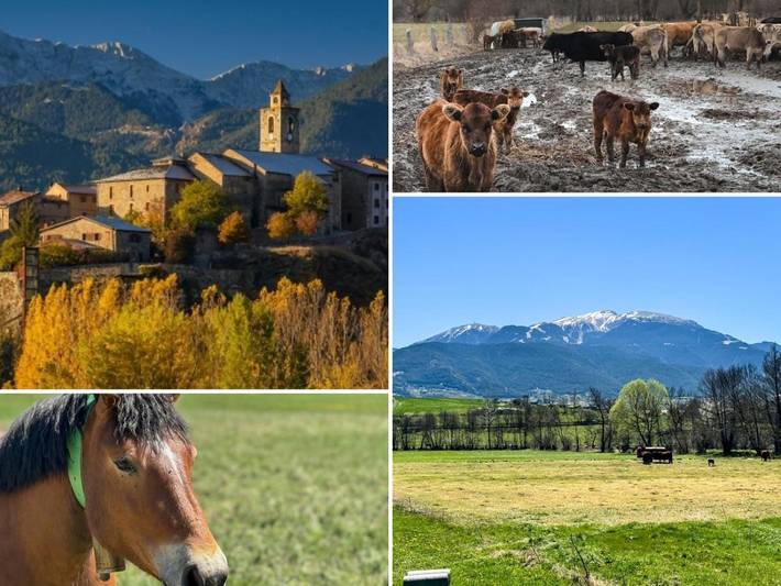 Casa rural para 8 personas, con jardín y vistas en Baixa Cerdanya - 3