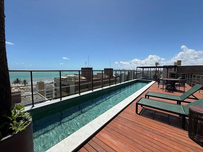 Casa de férias para 4 pessoas, com piscina e vista em Cabedelo