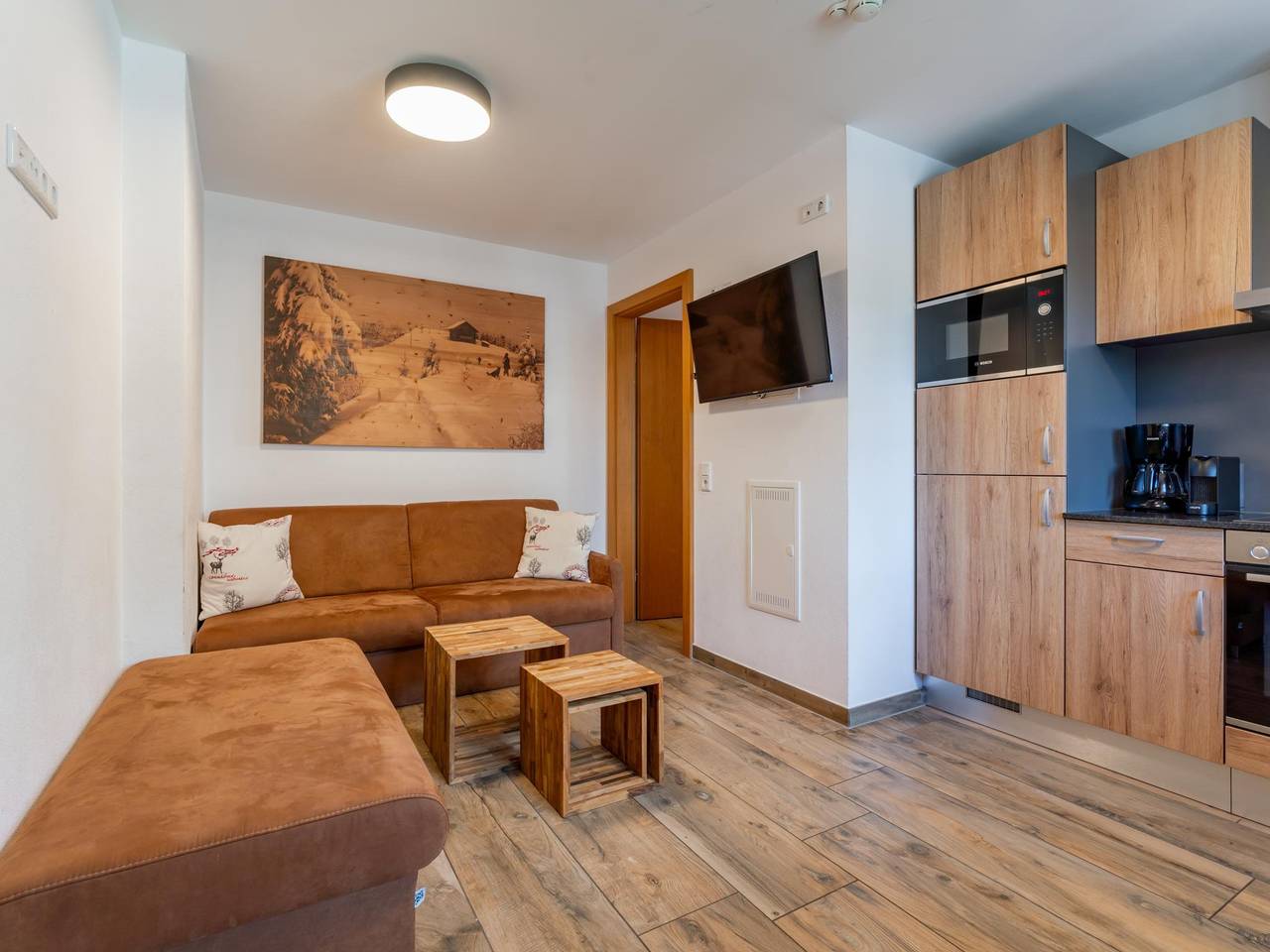 Geheel appartement, Appartement met gedeelde sauna en fitness in Piesendorf, Pinzgau