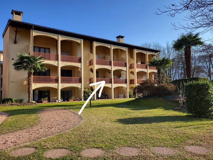 Ganze Wohnung, Residenza Parcolago Apt 120 1.Stock in Caslano, Luganersee