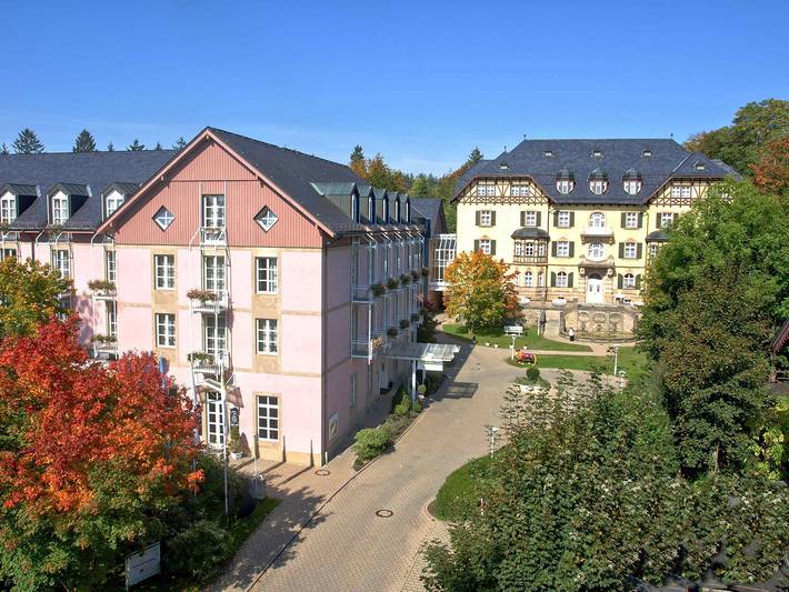 Hotel, mit Balkon/Terrasse und Sauna in Bad Steben