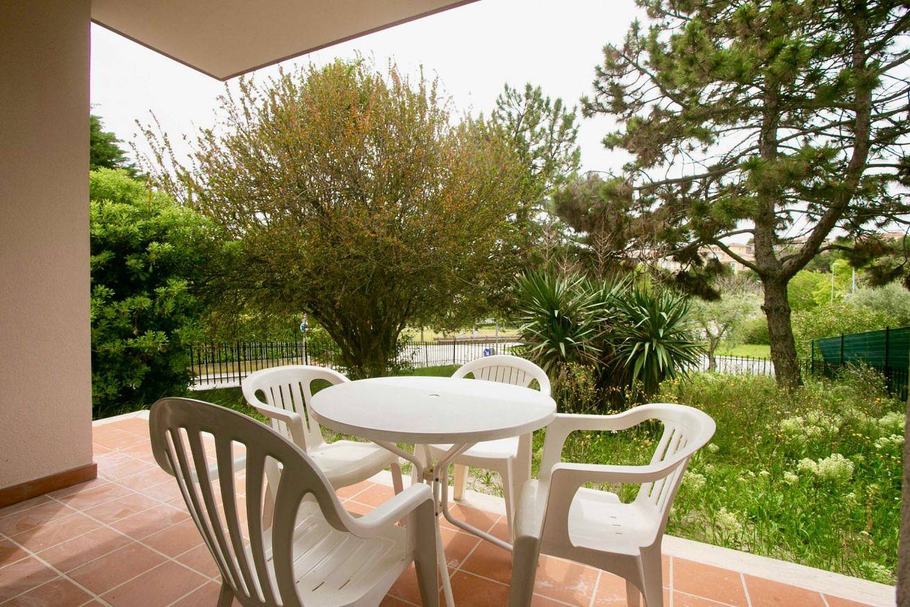 Apartamento entero, S077 - Sirolo, three-room apartment with garden in the center in Sirolo, Riviera del Conero