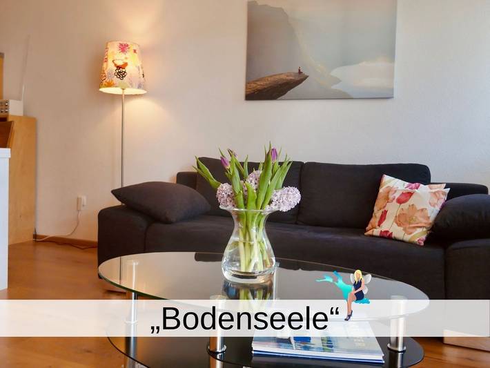 Ganze Wohnung, Ferienwohnung Bodenseele - Wohlfühloase in Seenähe mit großem Sonnenbalkon in Langenargen, Region Bodensee-Oberschwaben