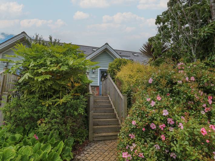 Cottage for 4 people, with hot tub and balcony in Devon