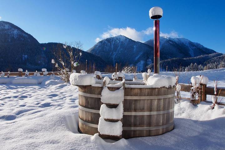 Hütte für 2 Personen, mit Terrasse und Ausblick sowie Garten in Thiersee - 2