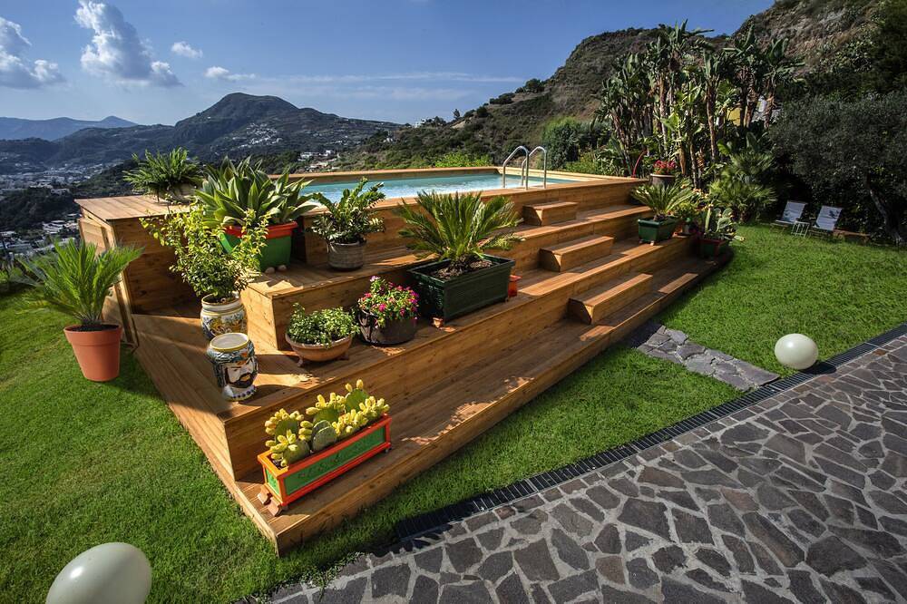Stunning, elegant villa in Lipari in Lipari