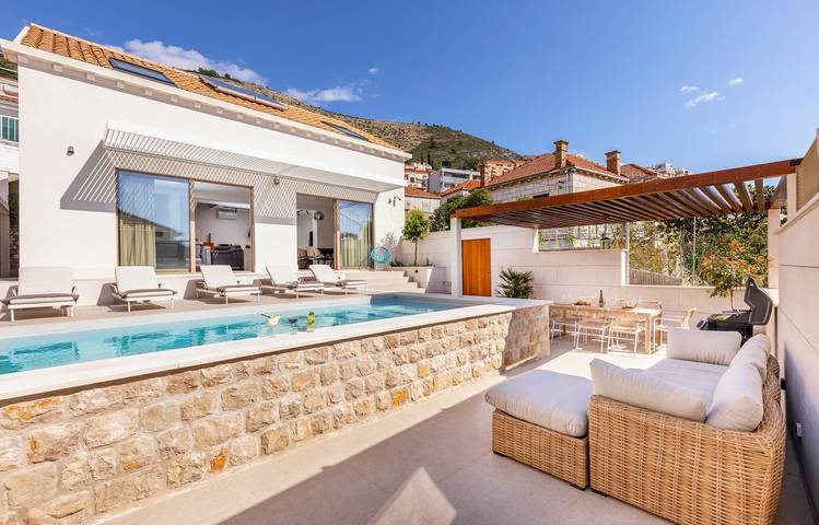 Villa mit pool für 8 Personen, mit Terrasse und Garten in Dubrovnik - 2
