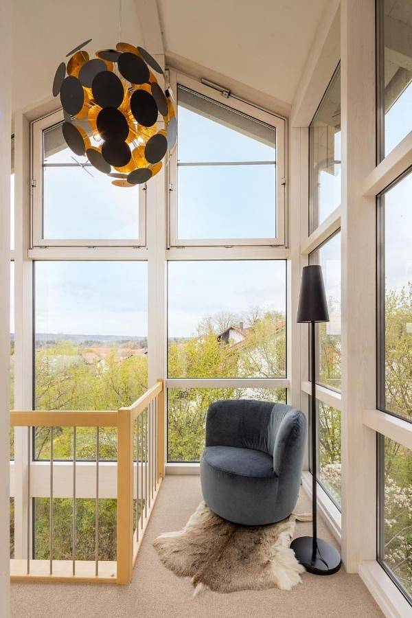 Ferienwohnung für 2 Personen, mit Terrasse und Garten sowie Sauna und Seeblick in Landkreis Günzburg - 3