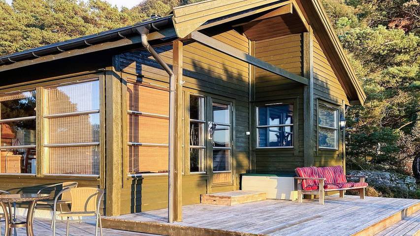 Ferienhaus für 8 Personen, mit Terrasse