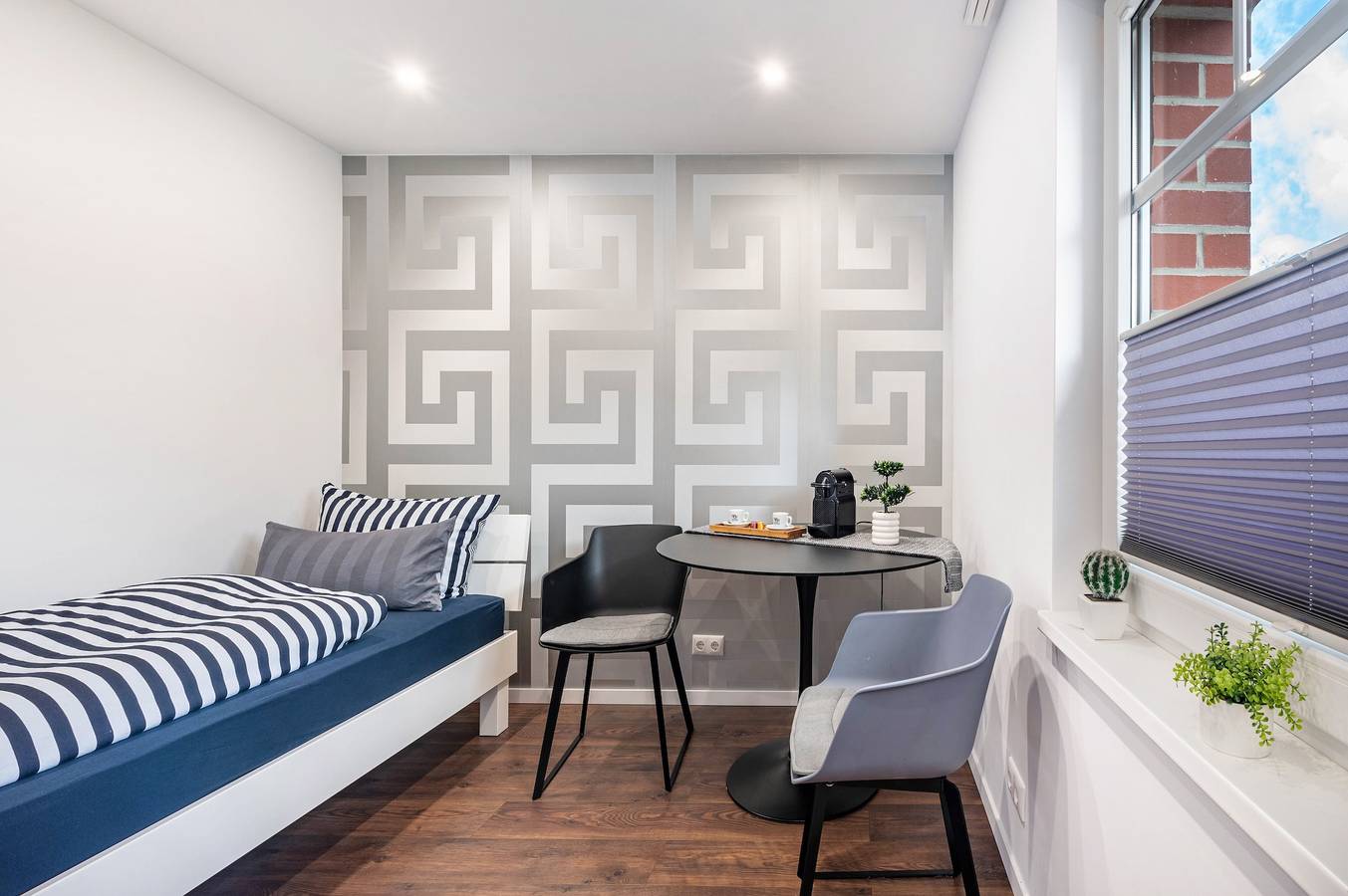 Ganzes Studio, Einzimmerapartment "Casa Caso - 3" mit Gemeinschaftsterrasse und Wlan in Achim, Landkreis Verden