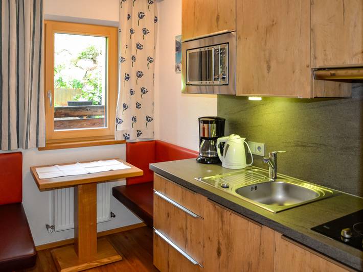 Ferienwohnung für 2 Personen, mit Garten und Sauna in Kappl