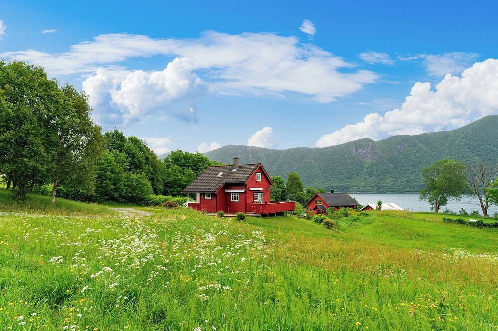 Hygge Hütte - zwischen Fjell und Fjord in Volda