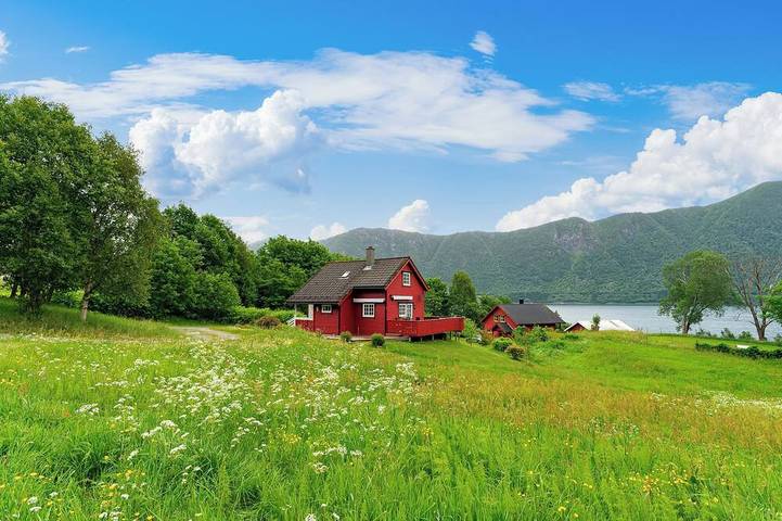 Ferienhaus für 4 Personen, mit Terrasse und Garten