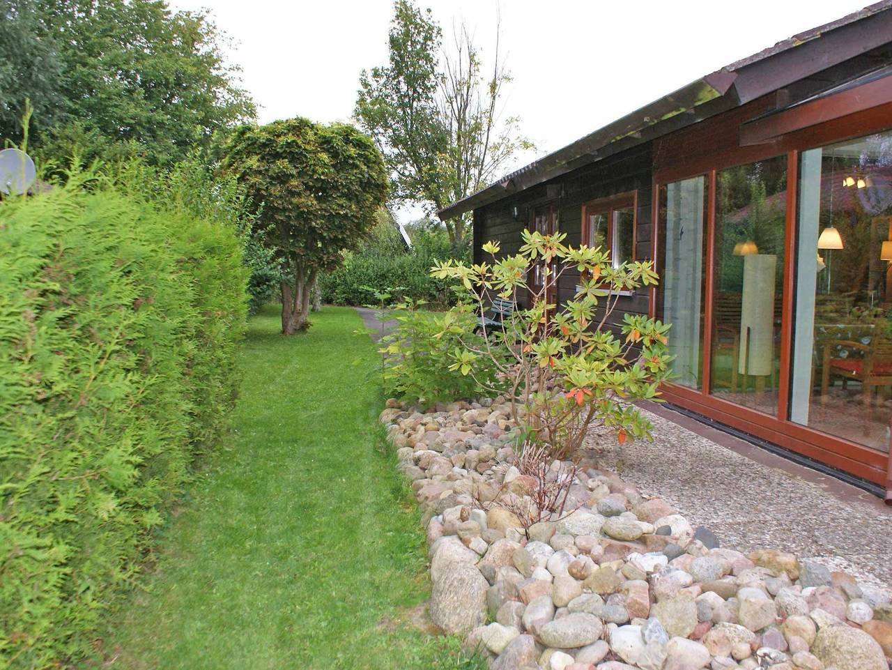 Blockhaus mit grossem Wintergarten und Glasfaser W-Lan in Ostseebad Damp, Damp