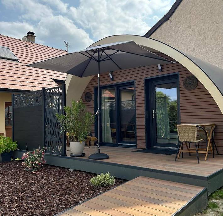 Maison de vacances pour 2 personnes, avec terrasse