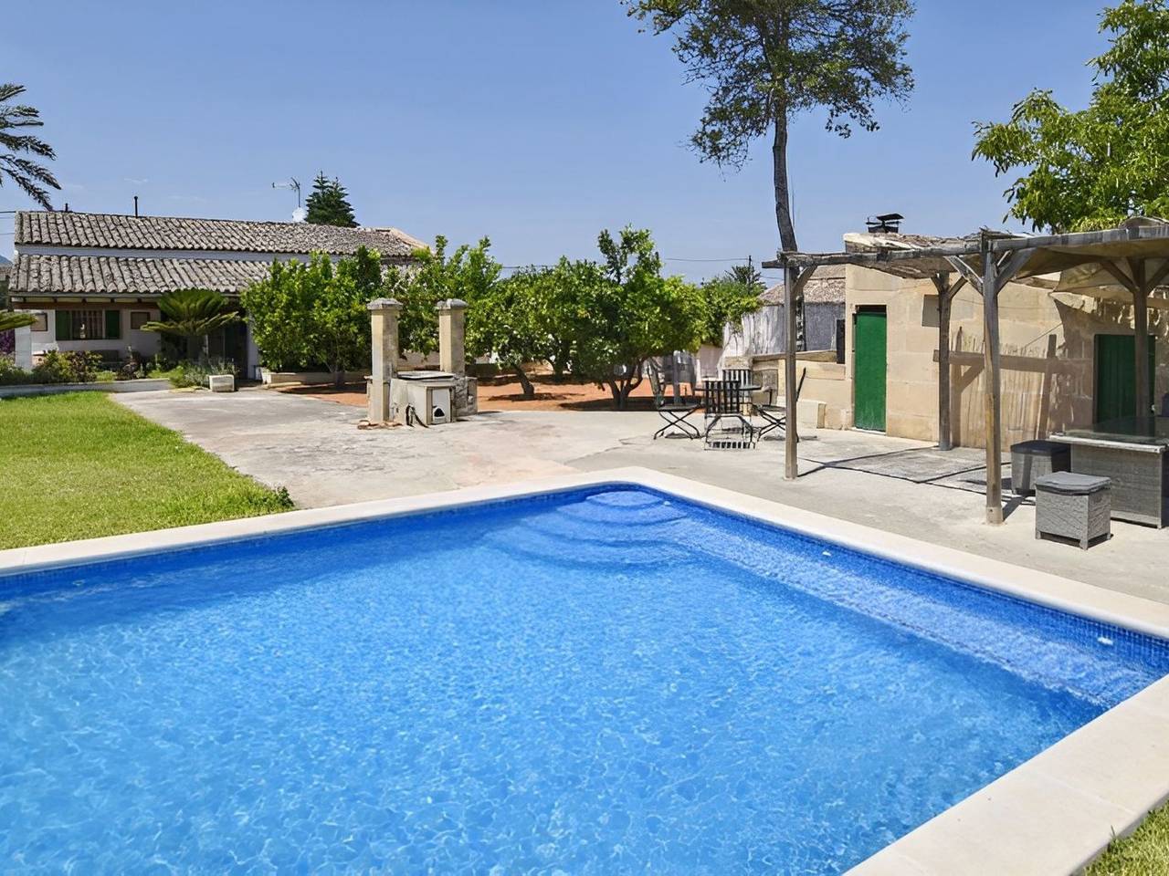 Finca "Valls" mit Garten, Grill und Terrasse in Montuïri, Majorca Center