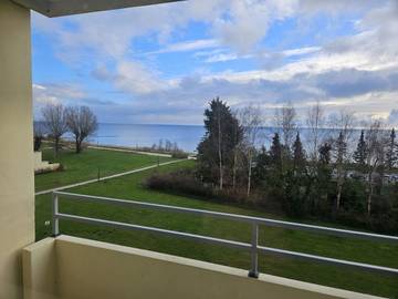 Ferienwohnung für 4 Personen, mit Seeblick und Balkon in Schleswig-Holstein