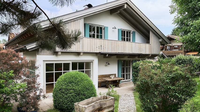 Ferienwohnung für 4 Personen, mit Balkon und Sauna in Eggstätt