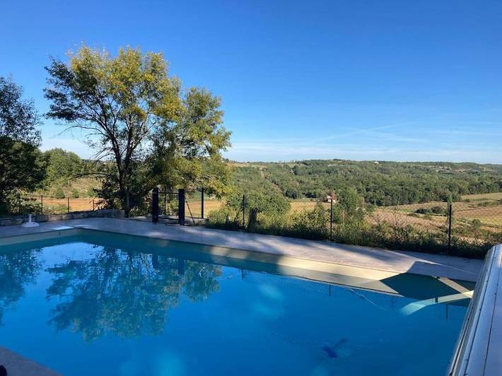 Location de vacances pour 10 personnes, avec jardin et vue sur le lac ainsi que piscine et vue, animaux acceptés à Fargues - 4