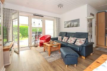 Ferienwohnung für 3 Personen, mit Garten und Terrasse in Krummhörn