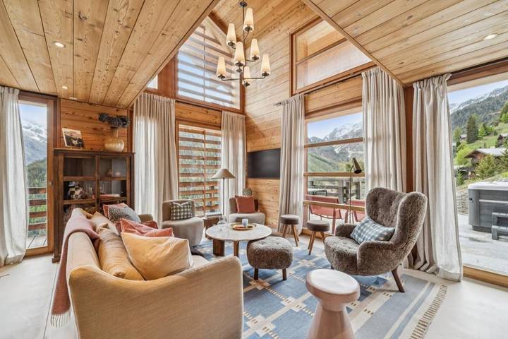 Ferienwohnung für 8 Personen, mit Terrasse und Ausblick