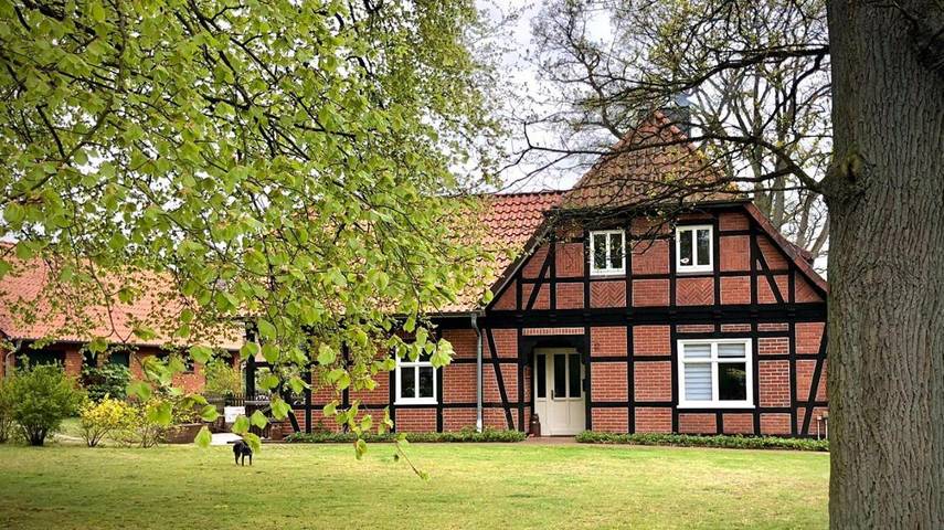 Vakantieappartement voor 6 personen, met tuin in Munster (Nedersaksen)