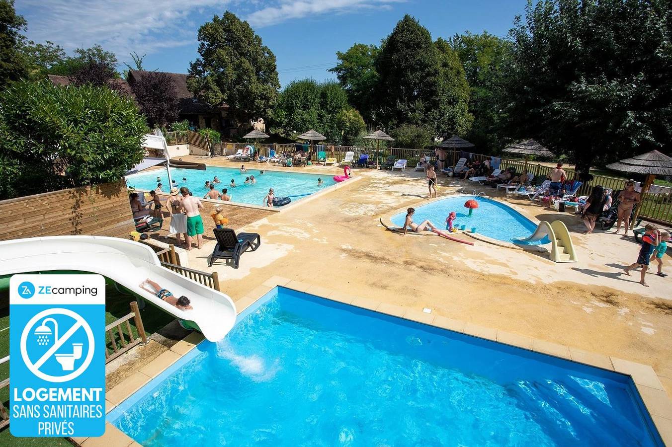 Camping 3 étoiles - Piscine in Les Eyzies, Périgord Noir