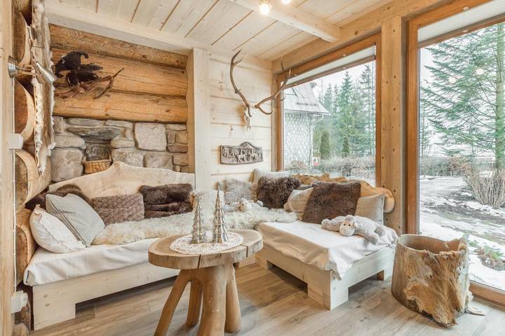 Apartament wakacyjny dla 4 osób, z ogród i taras, zwierzęta dozwolone w Witów