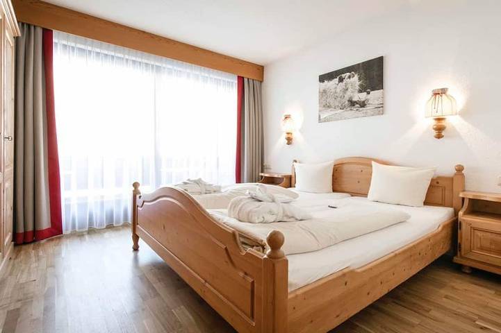 Ferienhaus für 4 Personen, mit Balkon und Pool sowie Sauna und Garten in Vorarlberg