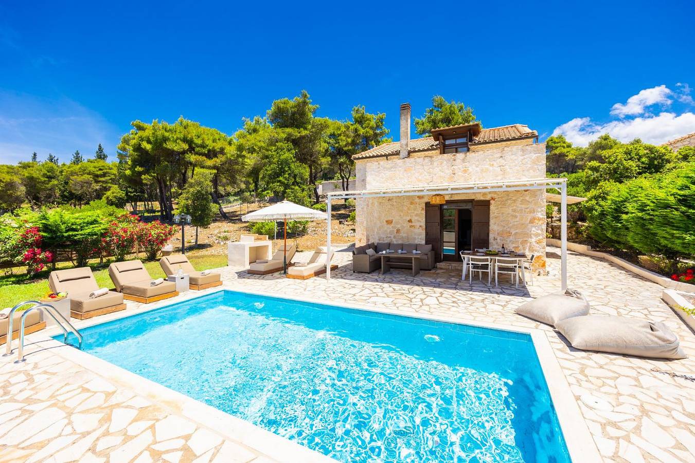 Villa für 6 Personen mit Garten in Agios Leon, Zakynthos