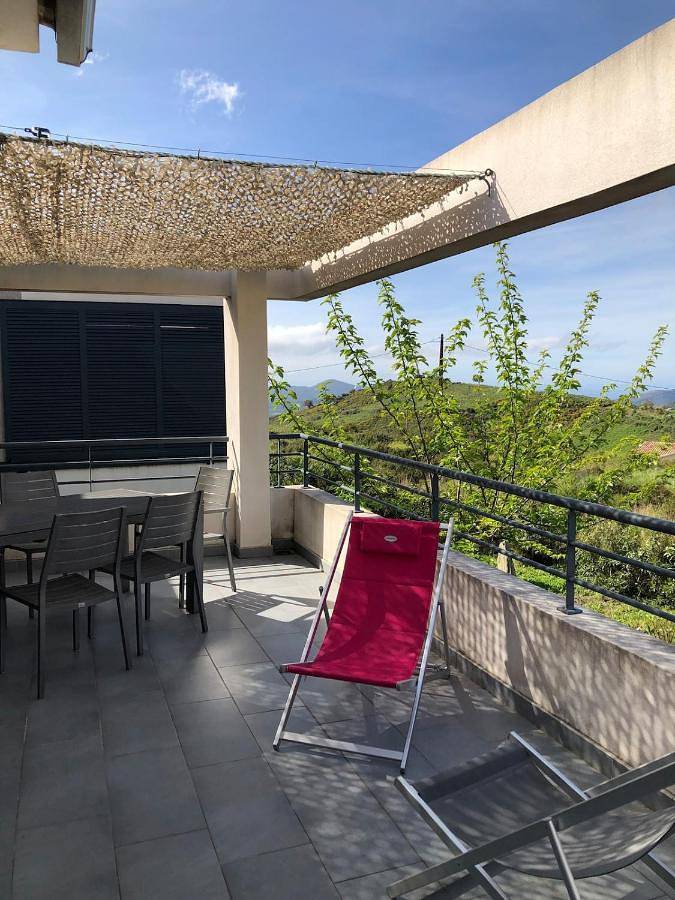 Gîte pour 6 personnes, avec vue ainsi que piscine et terrasse à Olmeta-di-Tuda - 4