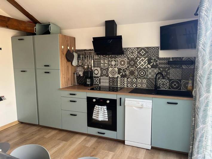 Maison de vacances pour 2 personnes, avec jardin