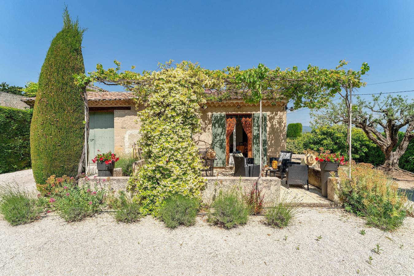 Landhaus "Le Cyprès" in Crillon-le-Brave – Charme und Komfort in der Provence in Crillon-le-Brave, Parc naturel régional du Mont-Ventoux