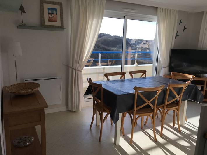 Gîte pour 6 personnes, avec balcon dans Plage Centrale (Fort-Mahon-Plage) - 2