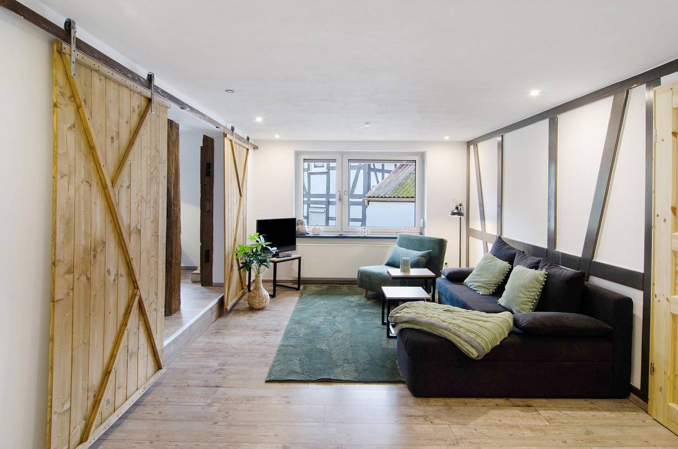 Entire apartment, Apartment 'De Lüttje Utkiek' with Balcony and Wi-Fi in Samtgemeinde Dransfeld, Weser Hills