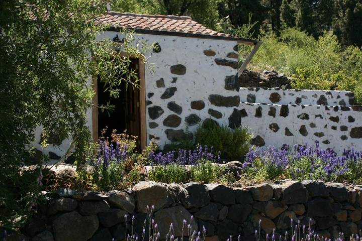 Casa rural para 2 personas, con jardín y vistas en Garafía