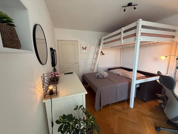 Appartement de vacances pour 4 personnes, avec terrasse et vue, animaux acceptés