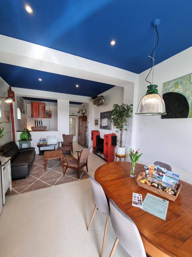 Ferienwohnung für 4 Personen, mit Terrasse und Garten sowie Ausblick