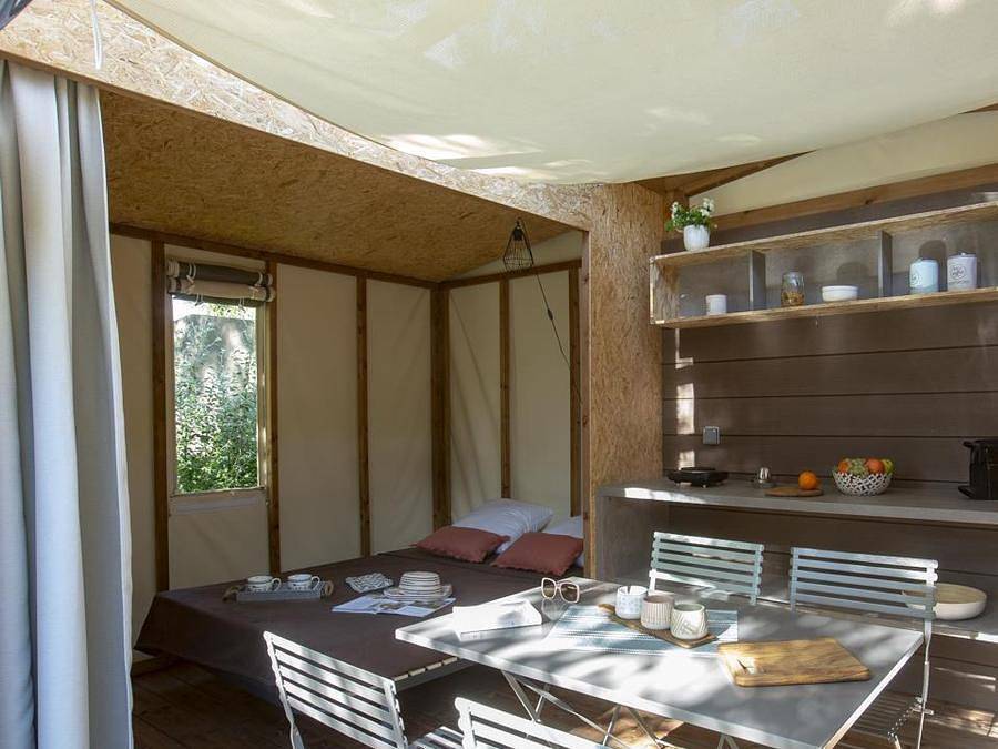 Slow Village les Ponts-de-Cé - Bungalow 4 personas - Lodge maorí sin instalaciones sanitarias in Les Ponts-de-Cé, Angers region